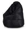 Sitzsackhülle Mega Sako Mix schwarze Dreiecke Schoner 135cm 340l Design Hit
