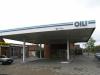 Freistehendes Dach /  Schmetterlingsdach /  Halle einer Tankstelle ca. 16x16m mit 