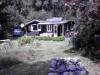 Wochenend-Holzhaus