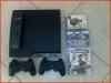 PS3 Slim 250GB inkl Festplatte Kaufdatum Oktober 2009 inkl 3 Spielen und 2 Kontr
