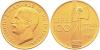 Italien-Königreich Vittorio Emanuele III. 1900-1946. 100 Lire 1923 GOLD. Mattier
