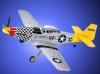 P51 Mustang RC Flugzeug BRUSHLESS Lipo 2, 4 GHz Art-Tech