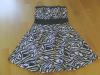 Petticoat Bandau Zebra Kleid Grösse 36-40