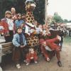 Clown,  Hüpfburg,  Kindergeburtstag,  Ballonmodellieren