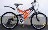 Sehr schönes MTB - 24 Zoll - 21-Gang - Shimano - schwarz/ orange - wie NEU!