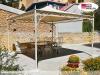 Pavillon 5x5 Überdachung Pagodenzelt Festzelt Pvc Terrassendach Pergola Terrasse