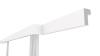 GK5 XPS 90mm x 120mm x 12M Vorhangstange Vorhangschiene Verdeckung Krenzleiste G