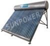 Solaranlage für Warmwasserbereitung mit liegendem Speicher 200l