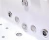 Badewanne Whirlpool Jacuzzi 32xDüsen LED Rechteckig