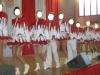 Superschöne Mädchen- und Jungen-Gardekostüme in rot/ weiß zu verkaufen