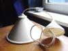 weiße Lampe