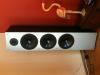 Standlautsprecher Nubert nuBox 681 Schwarz Front Silber Abholung