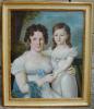 Majorin Freifrau von Miller + Tochter Maria,  dat. 1816