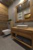 Waschtisch aus Altholz der Firma Alldeco