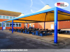Pavillon 10x10 Überdachung Sonnenschutz Festzelt Terrassenüberdachung Pvc