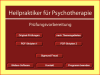 Heilpraktiker Prüfungsfragen Psychotherapie - Software Prüfungstraining
