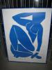  Blaue Frau  von Matisse gerahmt 61 x 81 cm
