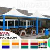 Pavillon Restaurant 7x7 personalisierte Farbe Pvc Café Pergola Lager Parkplatz