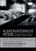 Unterricht am Klavier