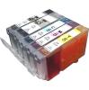 Set befüllte Tintenpatronen Canon PGI-5BK,  CLI-8 BK,  C,  M,  Y  5Patronen 
