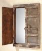 Spiegel mit Fensterladen 85x55