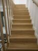 MASSIVHOLZ STUFE 85x24(+4)x4cm + SETZSTUFEN FALTTREPPE TREPPENSTUFE