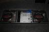 DJ Turntable Rack + 2x Reloop mk3 2000 inkl. Stage Line MPX-480 und 2X OrtofonDJ