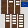 Tür River D Zimmertür Innentür Holztür Holz Schiebetür 60/  90 Breite 9 Farben