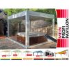 Pavillon Pergola 4x3m Überdachung neu personalisierte Farben wasserdicht Zelt Ca