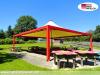 Pavillon 10x10 Überdachung Pagodenzelt Festzelt Pvc Terrassendach Pergola Terras