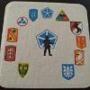 Bierdeckel Divisions Wappen der US Army im Kalten Krieg in Deutschland