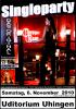 Singleparty am Samstag,  06.11.2010 - partyduo.com - Uditorium Stadthalle Uhingen