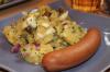 Der Kartoffelsalat: Oder Matsch,  Matsch,  Matsch ... ? Mit Mayo oder ohne? 
