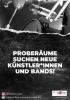 Proberäume suchen neue Bands und Künstler*innen
