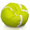 Sitzsack Bezug Hülle Sitzsackhülle ohne Füllung Kissen Sitzkissen Tennis Ball