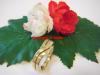 Eleganter Schwungvoller Ring - Gr.: 18 - 375er Gold /  9.karat