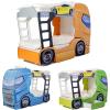 Babybett Kinderbett Jugendbett Autobett Holz Bett 3 FARBEN Truck+2 245/  93 cm