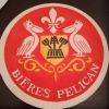 Mons en Baroeul alter Bierdeckel Bieres Pelican