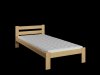Bett Massivholzbett Holzbett Lattenrost unlackiert unbehandelt 90/  120/  140/  160