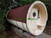 Schlaffass,  Campingfass,  Fasssauna,  Saunafass,  Gartensauna,  Außensauna,  Saunapod