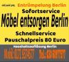 Schnellservice Entrümpelung Berlin Pauschalpreis 80 Euro