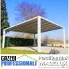 Pavillon 3x4 Terrassendach Restaurant personalisierte Farbe Pvc Café Pergola