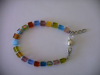 Armband,  multicolor,  Coeur de Lion,  Glassteine
