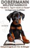 Notizbuch Dobermann,  Buch m. Hundemotiv,  Kalender,  Tagesplaner & Geschenkidee,  G