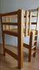 Kinder/ Jugendbett mit Turm aus Erle-Vollholz