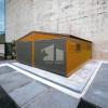 Blechgarage 6x6m Doppelgarage Metallgarage Fertiggarage Holzoptik ID203