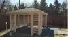 3-ECK GARTENHÄUSER CIECHANÓW HOLZGARTENLAUBE PAVILLON KIEFERNSCHUPPEN 3,  5x4,  5m