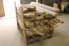 HOLZTREPPENSTUFEN STUFEN HOLZBELEG BETON EICHE ESCHE BUCHE LACKIERT 85x28x4cm