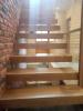 FREITRAGENDE SCHWIMMENDE HOLZTREPPEN EICHENHOLZ ESCHENHOLZ BUCHENHOLZ 100x28x12