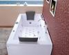Whirlwanne Badewanne Whirlpool Jacuzzi 24xDüsen Beleuchtung Radio SPA 180x90x76 